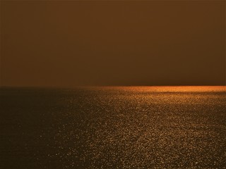 seascape at sunset