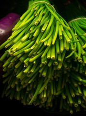 Green produce grocery store