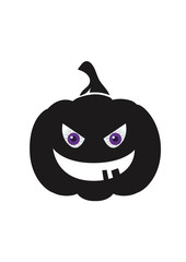 Halloween, malevolent pumpkin