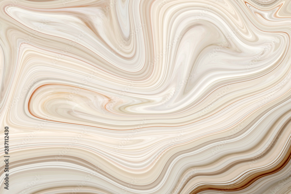 Sticker marble ink colorful. brown marble pattern texture abstract background. can be used for background or