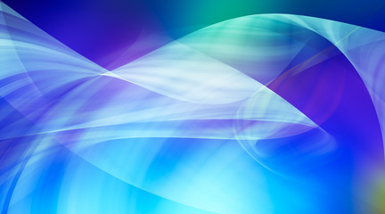 blue line motion background / dark blue gradient abstract background