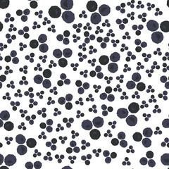 Abstract Pattern made of purple shapes