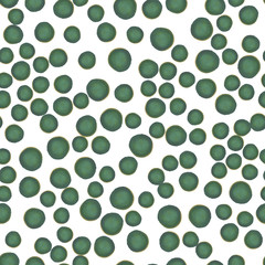 Abstract Pattern Seamless polka are green