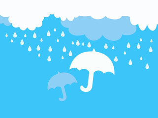 umbrella in the rain