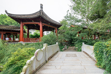 The Zhu garden  of the ancient town of Wuyuan, Shangrao City, Jiangxi Province, China