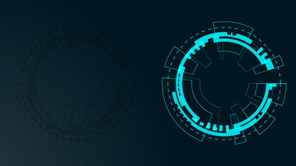 Abstract Digital background.Business growth transformation to digital and Successful financial technology.