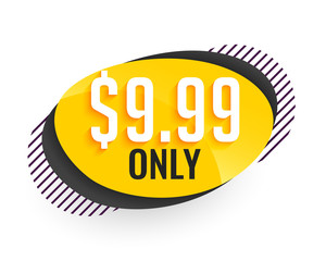 offer price banner in stylish modern design