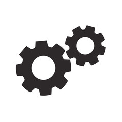 setting, gear icon design template