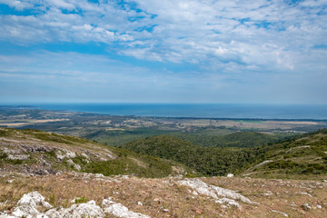 Sierra de las Animas, paseos y caminatas en la salida del monte indígena 