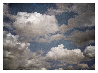 Abstract grunge sky background. Painting effect.