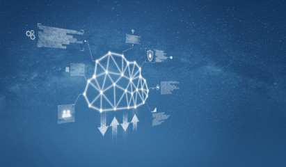 Cloud computing and Cloud data storage technology