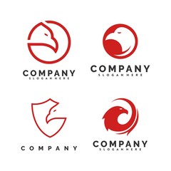 eagle logo and icon template
