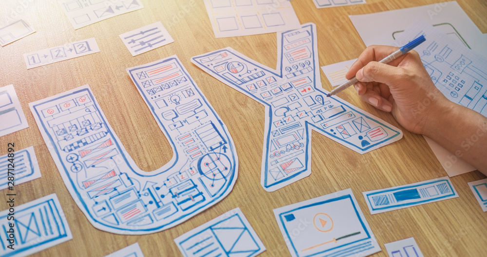 Aufkleber ux designer creative prototype graphic planning application development for web mobile phone . user 