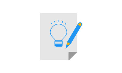 Business idea icon for innovation and creative solutions