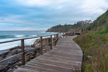bondi coastal walk board walk exposure to the elements