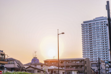 二子玉川の高層ビル群のイメージ