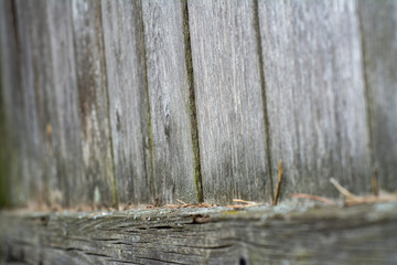 Background from wooden boards of natural color