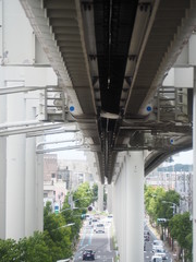 モノレールの架橋