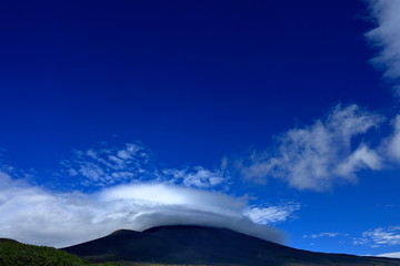 Mt.Fuji and Summer clouds