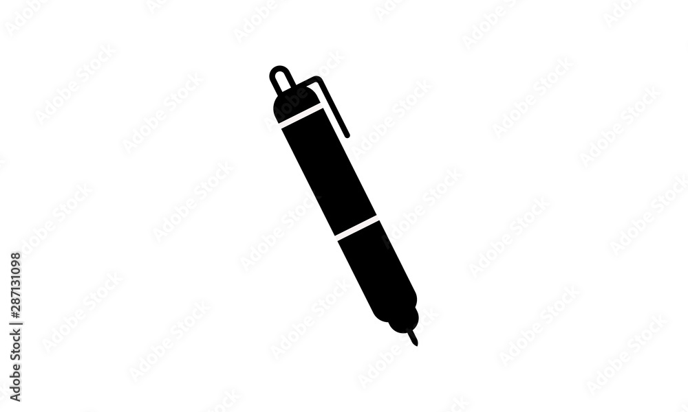 Poster pen icon for writing and documentation