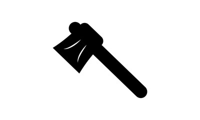 Axe icon for chopping and outdoor work