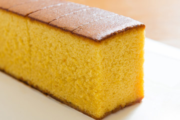  japanese sweets, castella cake,  (Japanese sponge cake)