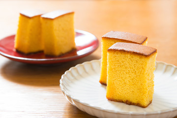  japanese sweets, castella cake,  (Japanese sponge cake)