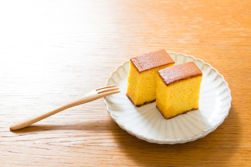  japanese sweets, castella cake,  (Japanese sponge cake)