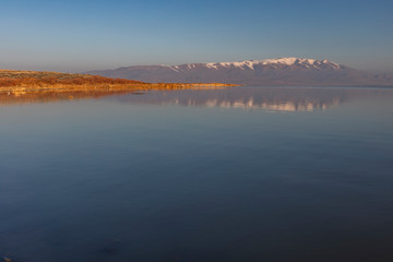 Utah Lake Winter Sunrise