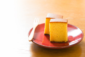  japanese sweets, castella cake,  (Japanese sponge cake)