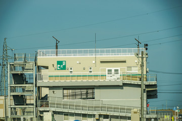 津波避難タワー（宮城県仙台市）