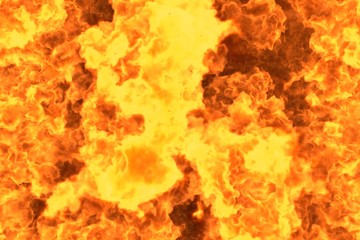 Abstract background - gothic flaming fire texture, fire 3D illustration