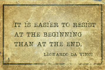 easier to resist DaVinci
