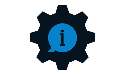 Info setting icon for configuration and tools