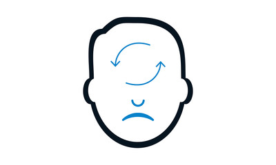 Mind refresh icon for creativity and problem-solving