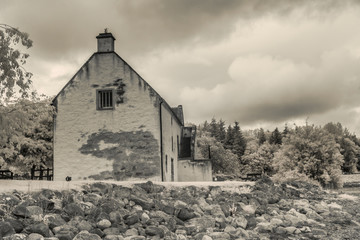 Die nördlichen Highlands von Schottland- Infrarot