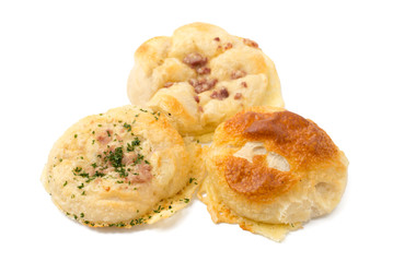 Brötchen mit Käse überbacken