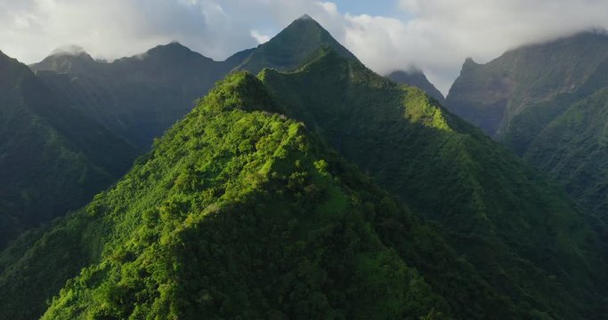 Green island peaks