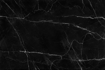 Black marble natural pattern for background, abstract natural marble black and white