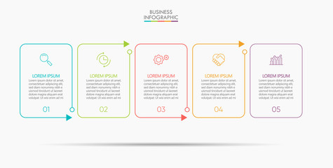 Business data visualization. timeline infographic icons designed for abstract background template milestone element modern diagram process technology digital marketing data presentation chart Vector