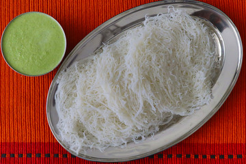Idiyappam with Chutney