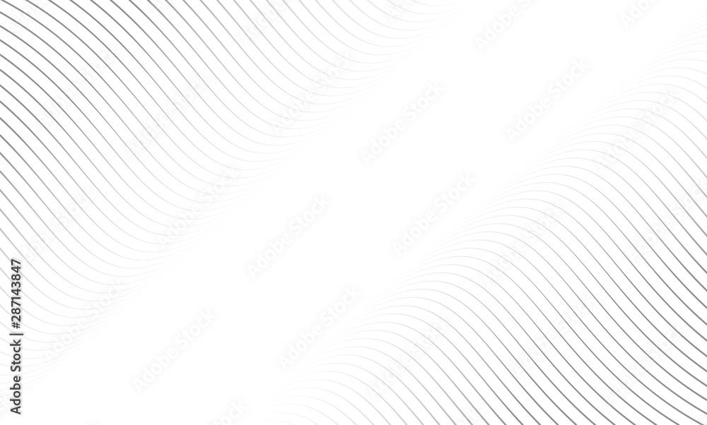Poster vector illustration of the gray pattern of lines abstract background. eps10.