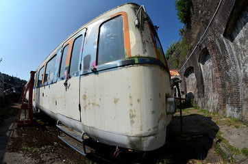 alte Z&uuml;ge, Eisenbahn-Friedhof, lost place Eisenbahn