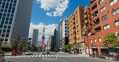 Fototapeta na wymiar Tokyo tower