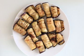 Homemade Cheese Stuffed Eggplant