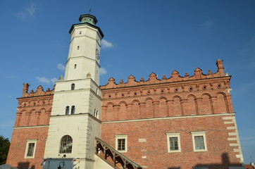 Sandomierz , rynek  ,historyczny ,ulica, architektura, stary, gród, budowa, miasteczko, dom, ratusz ,rynek Sandomierz