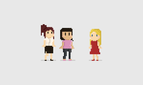 8 Bit Girl Images – Browse 4,272 Stock Photos, Vectors, and Video | Adobe  Stock