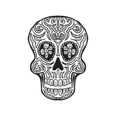 Calavera - dia de los muertos