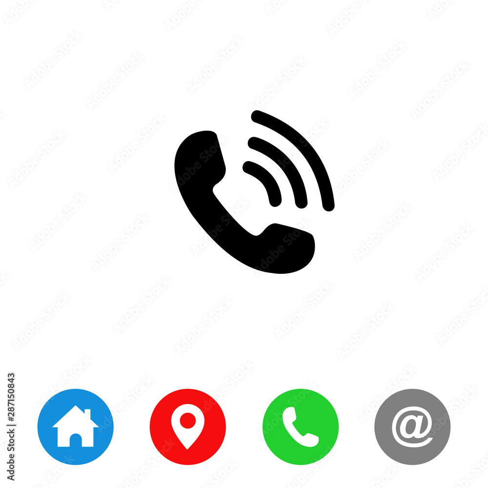 Poster call icon symbol vector. mail icon symbols vector. symbol for web site computer and mobile vector.