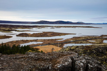 Island, Golden Circle,  Nationalpark Thingvellir, UNESCO-Weltkulturerbe